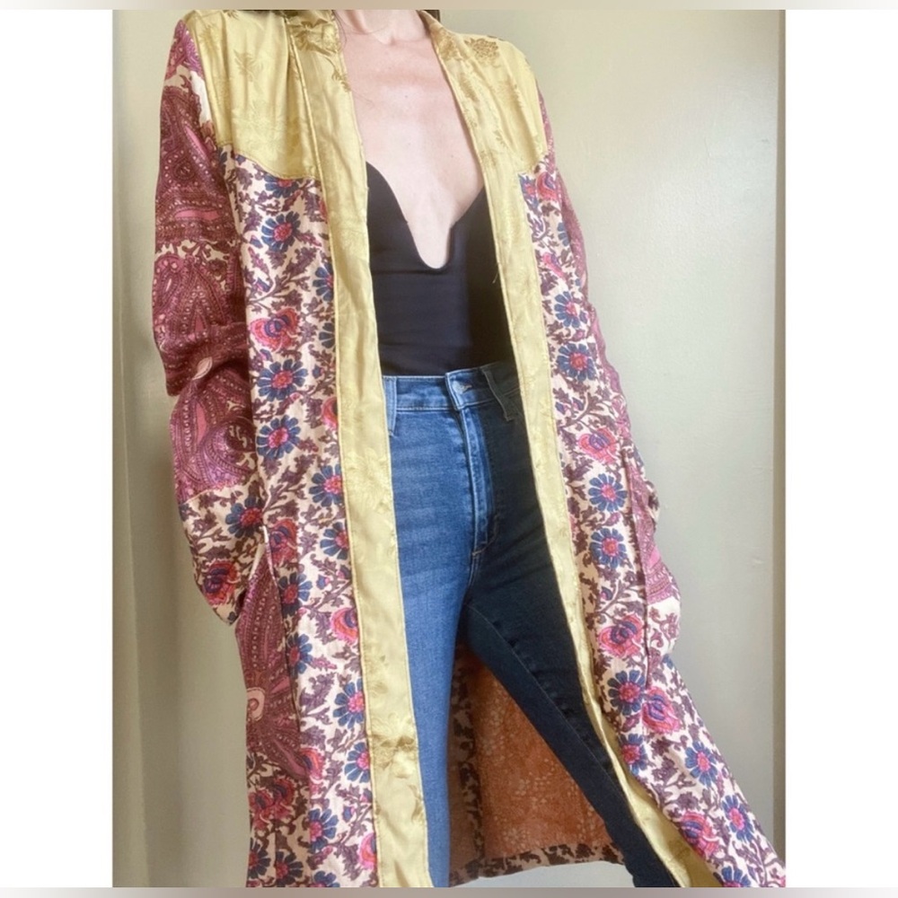 Free People | Maggie Patchwork Duster Jacket - image 2